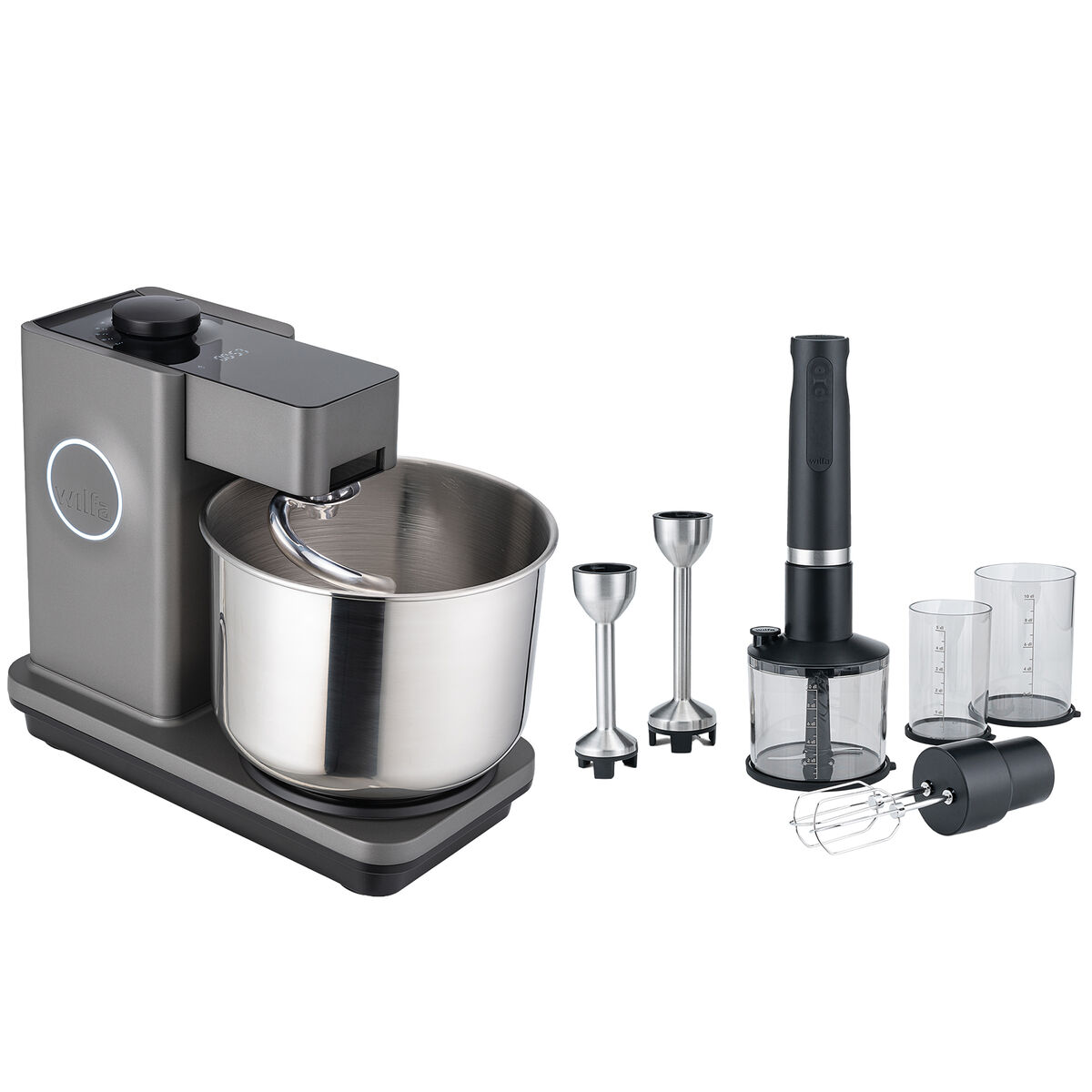 Wilfa KM4GY-T70 Probaker NXT köksmaskin + IM4B-1000FP Prostick