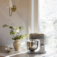 kMix KMX760CH köksassistent med extra glasskål 5 liter, krom