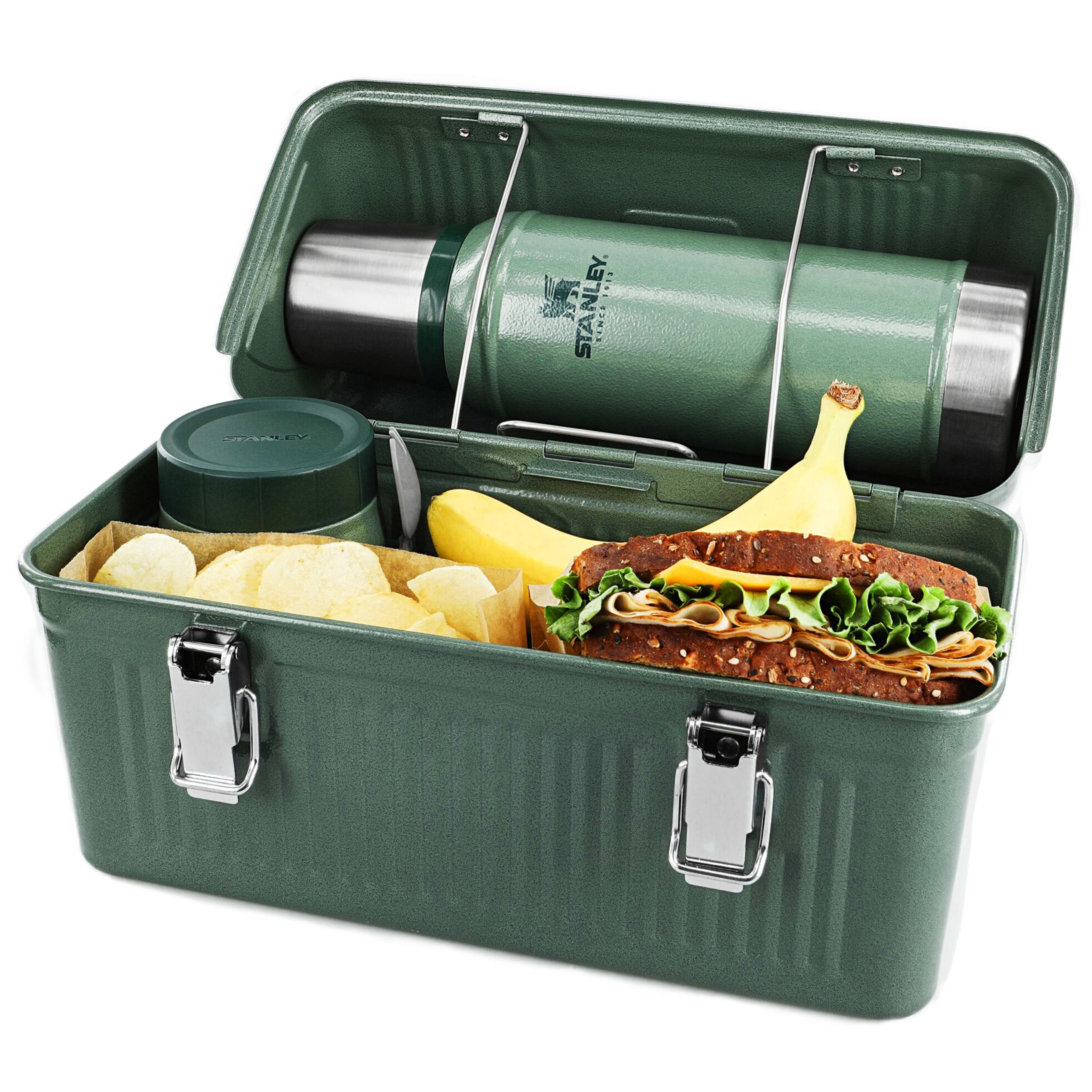 Legendary Classic matlåda 9,4 liter, hammertone green