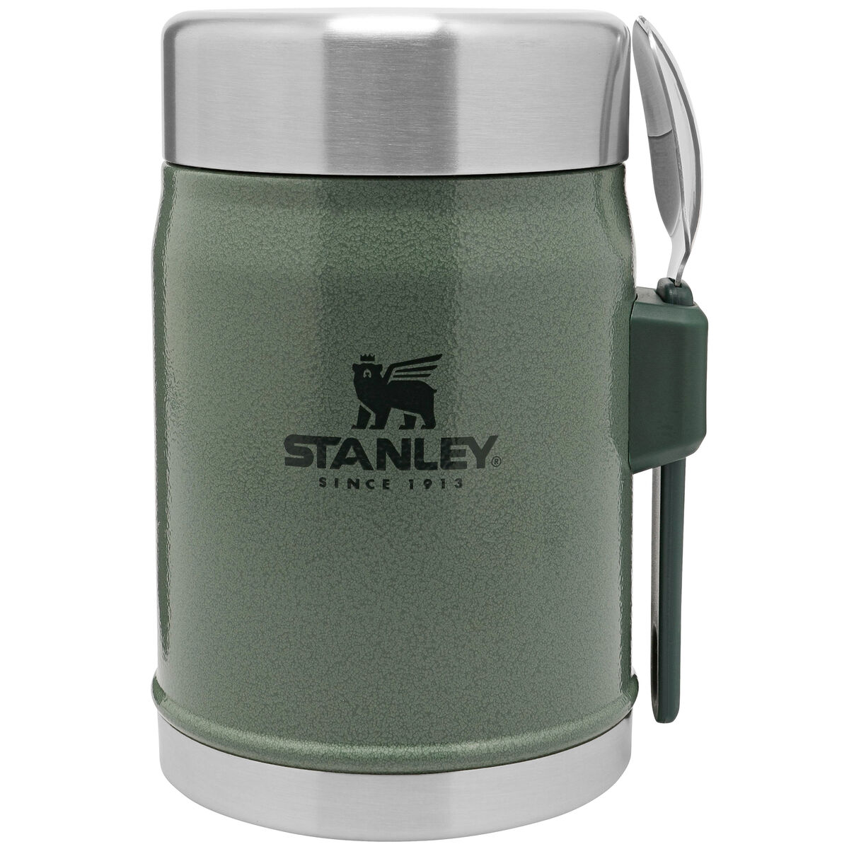 Legendary Classic madtermokande med spork 0,4 liter, hammertone green