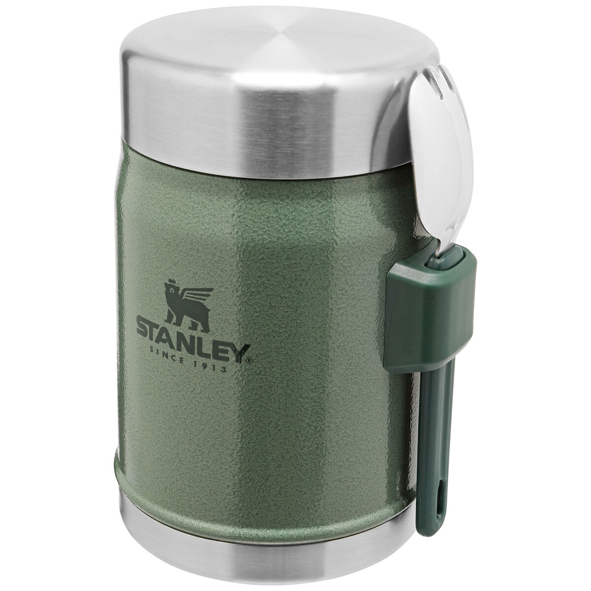 Legendary Classic madtermokande med spork 0,4 liter, hammertone green