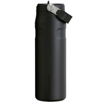 IceFlow Flip Straw vattenflaska 0,71 liter, svart