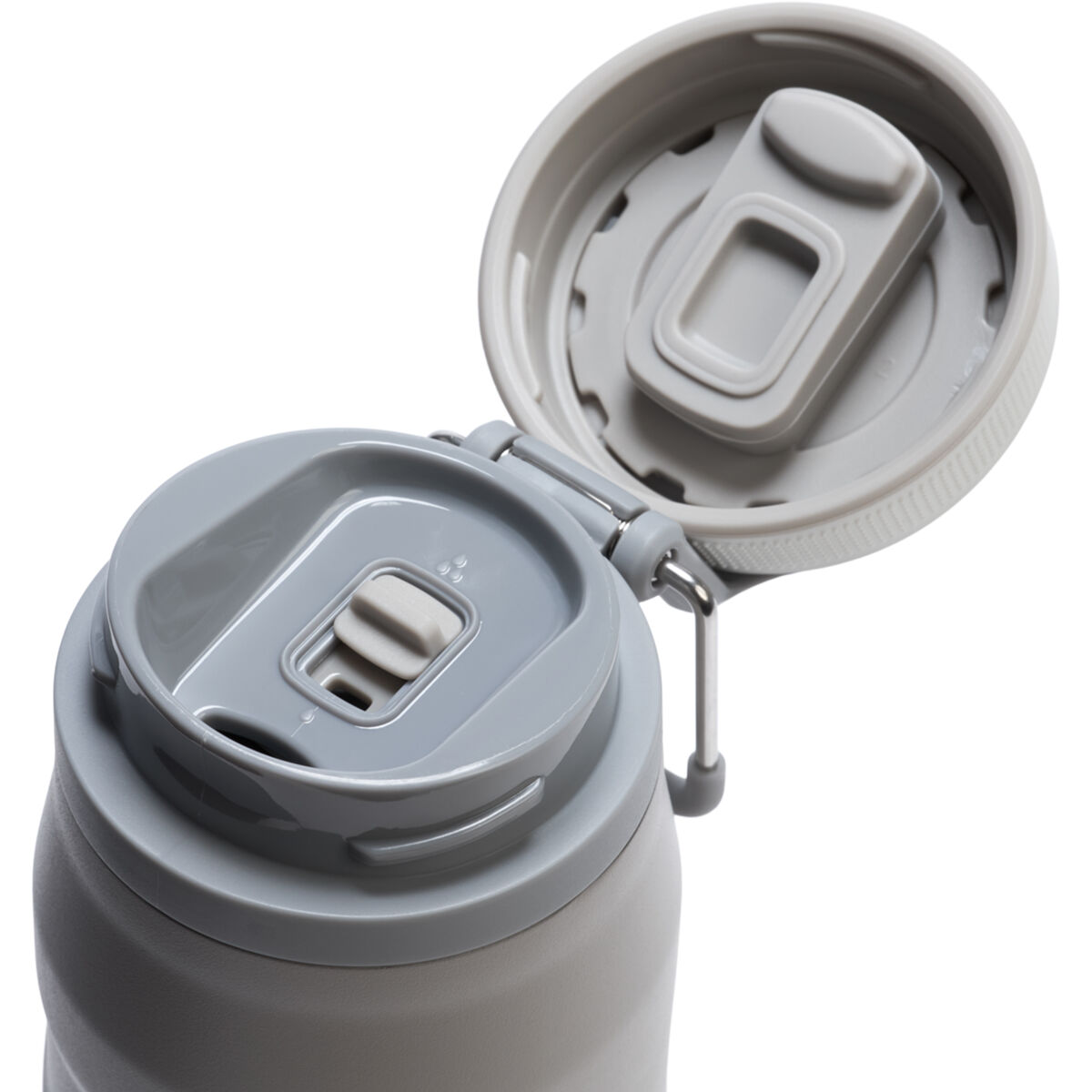 IceFlow Twist Flip drikkeflaske 0,71 liter, ash