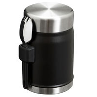 Legendary Classic mattermos med spork 0,41 liter, svart