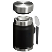 Legendary Classic mattermos med spork 0,41 liter, svart
