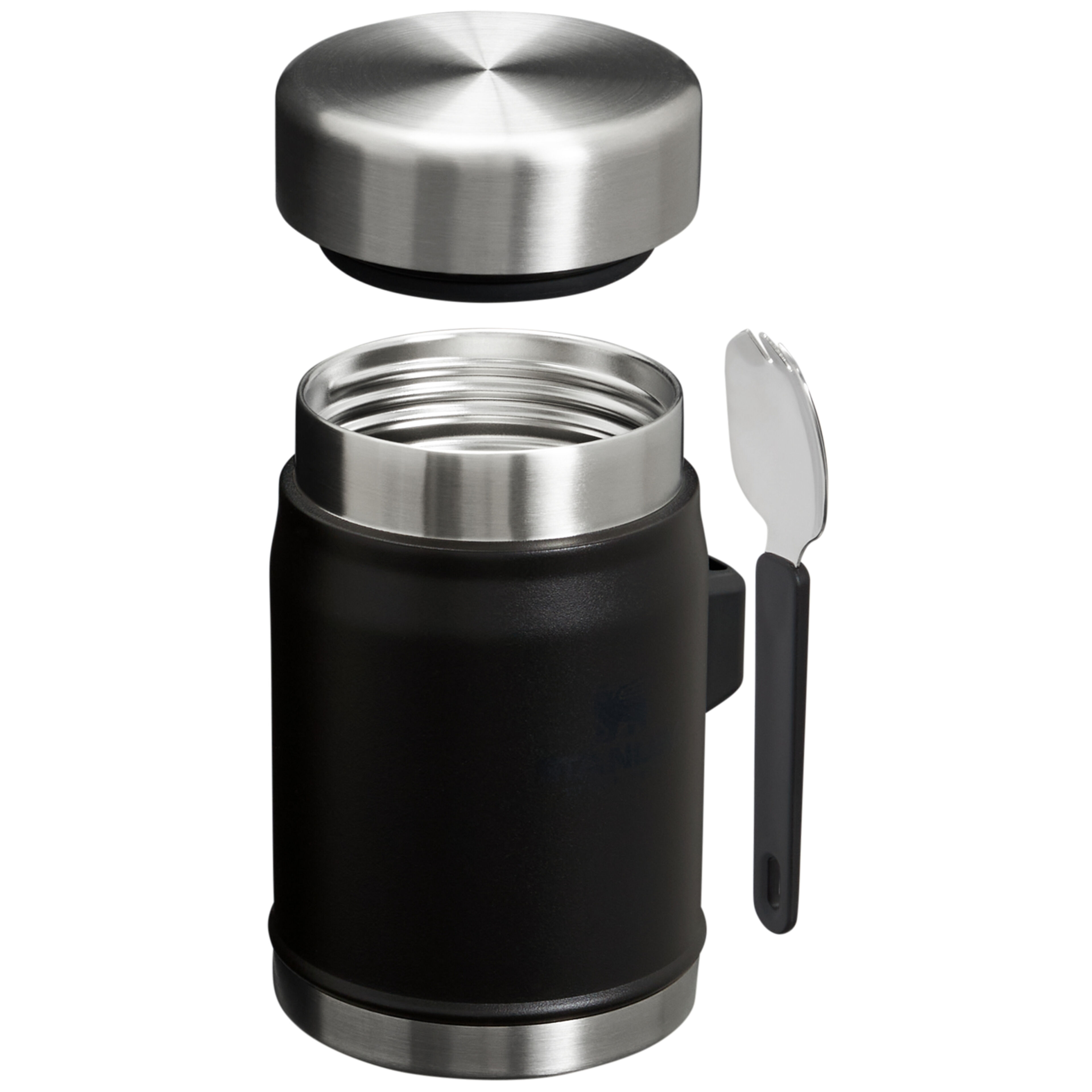 Legendary Classic mattermos med spork 0,41 liter, svart