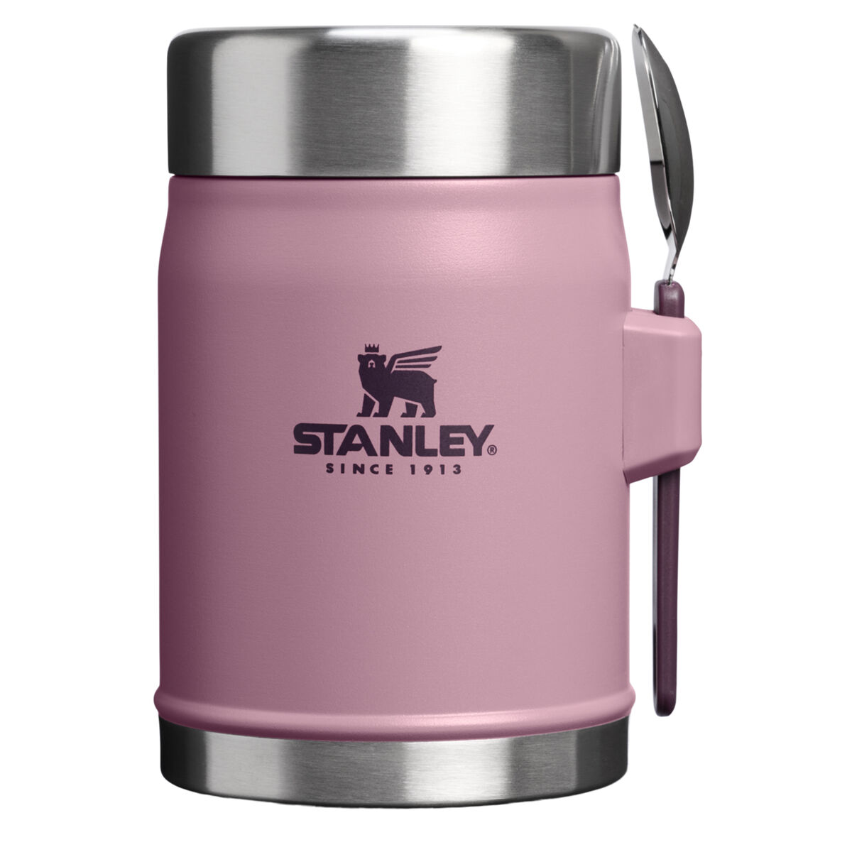 Legendary Classic mattermos med spork 0,41 liter, purple smoke