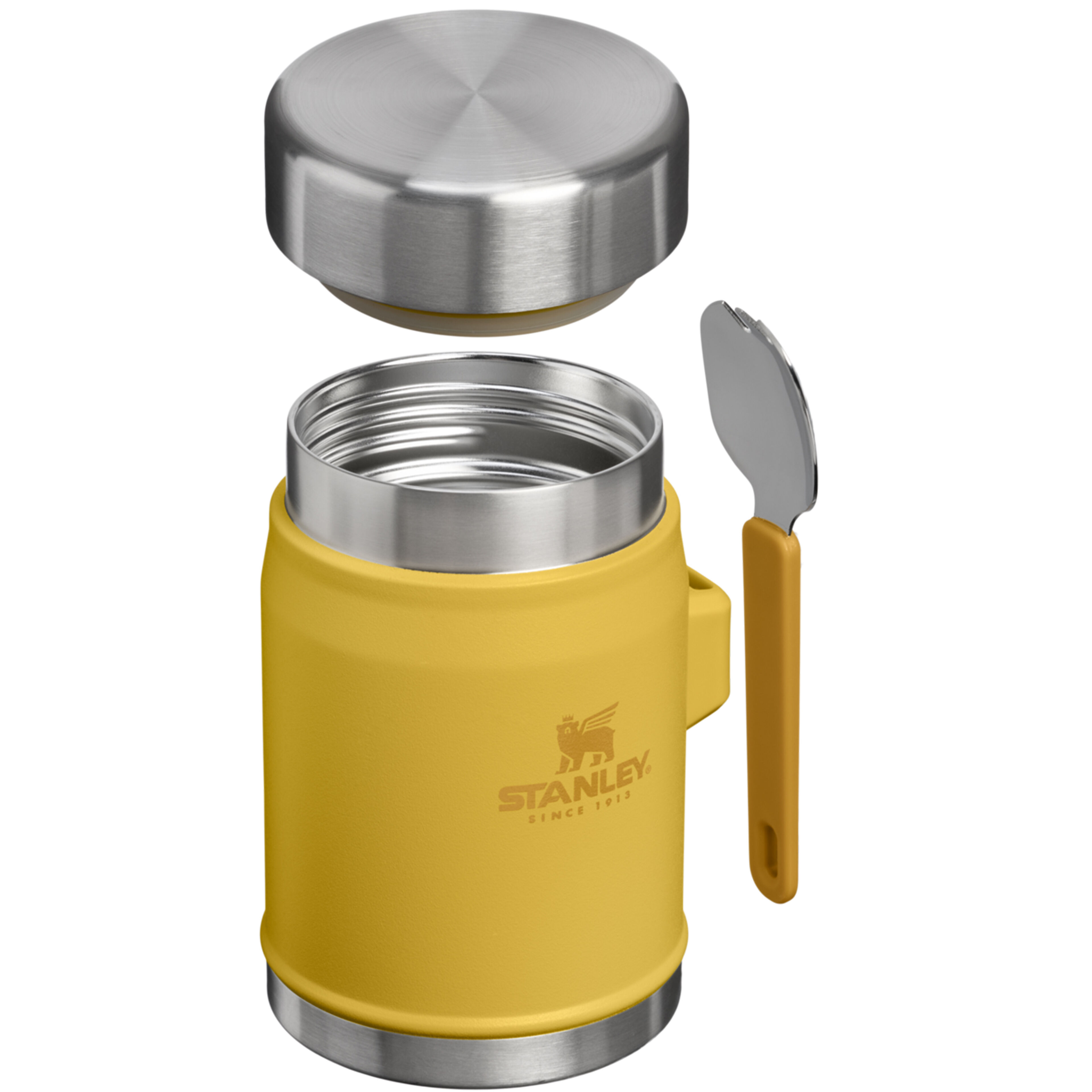 Legendary Classic mattermos med spork 0,41 liter, dijon