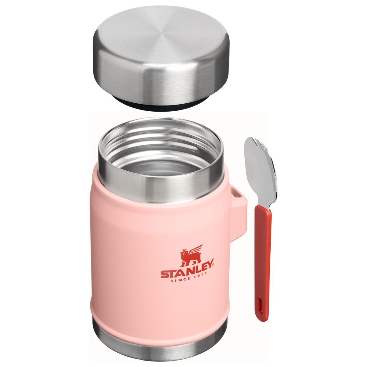 Legendary Classic mattermos med spork 0,41 liter, peach rose