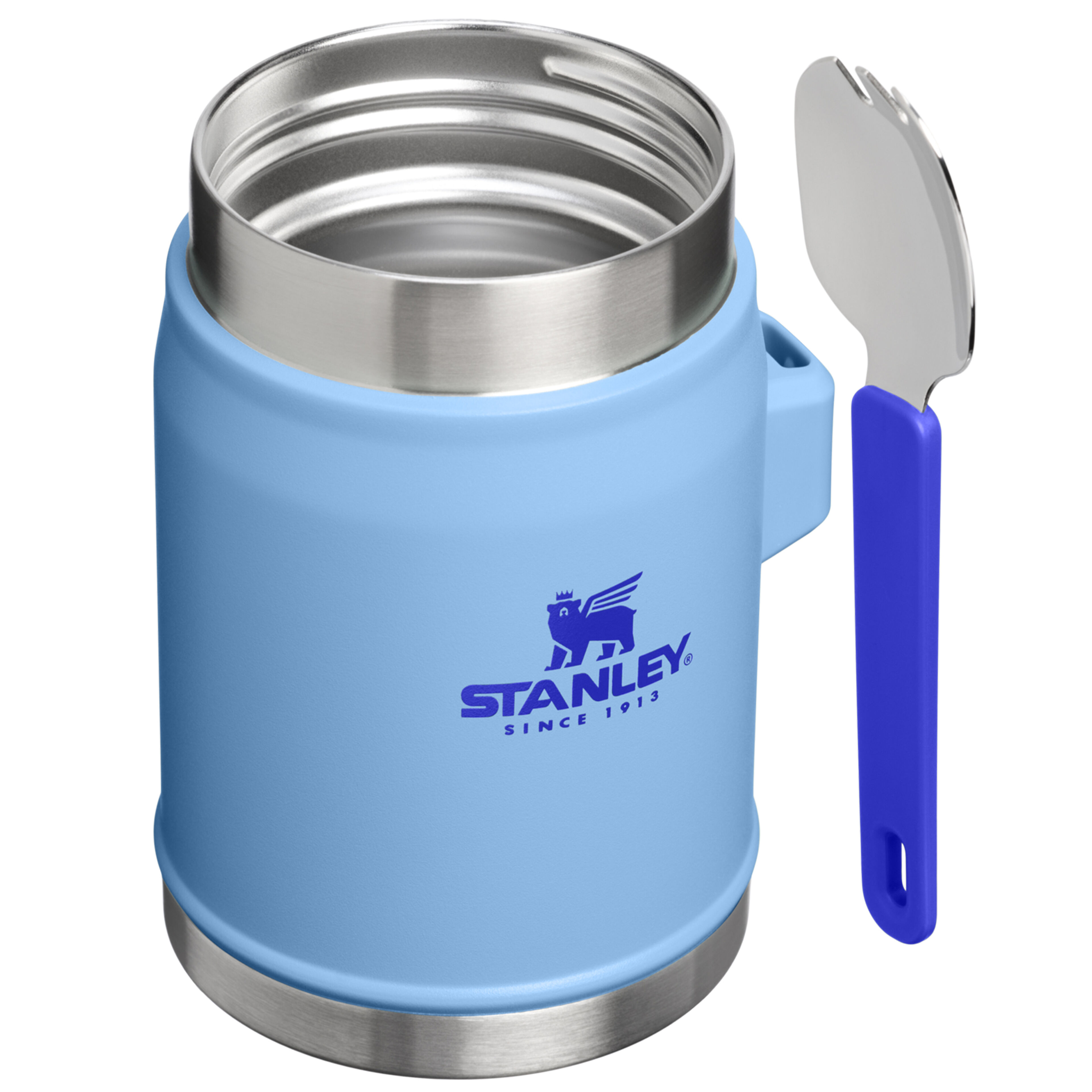Legendary Classic mattermos med spork 0,41 liter, blue sky