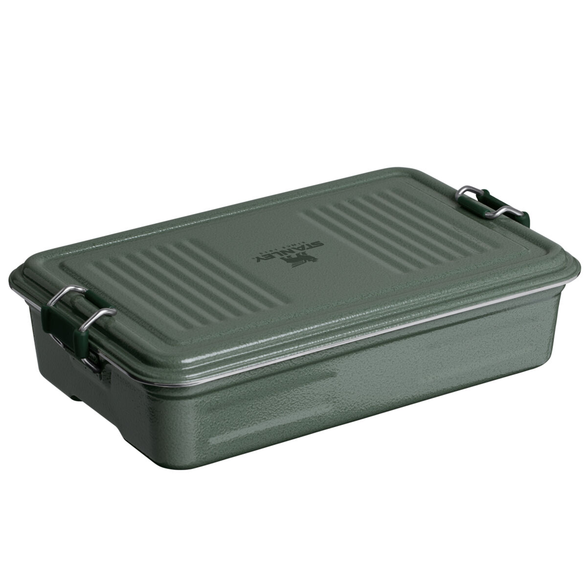 Legendary stålboks 2 liter, hammertone green