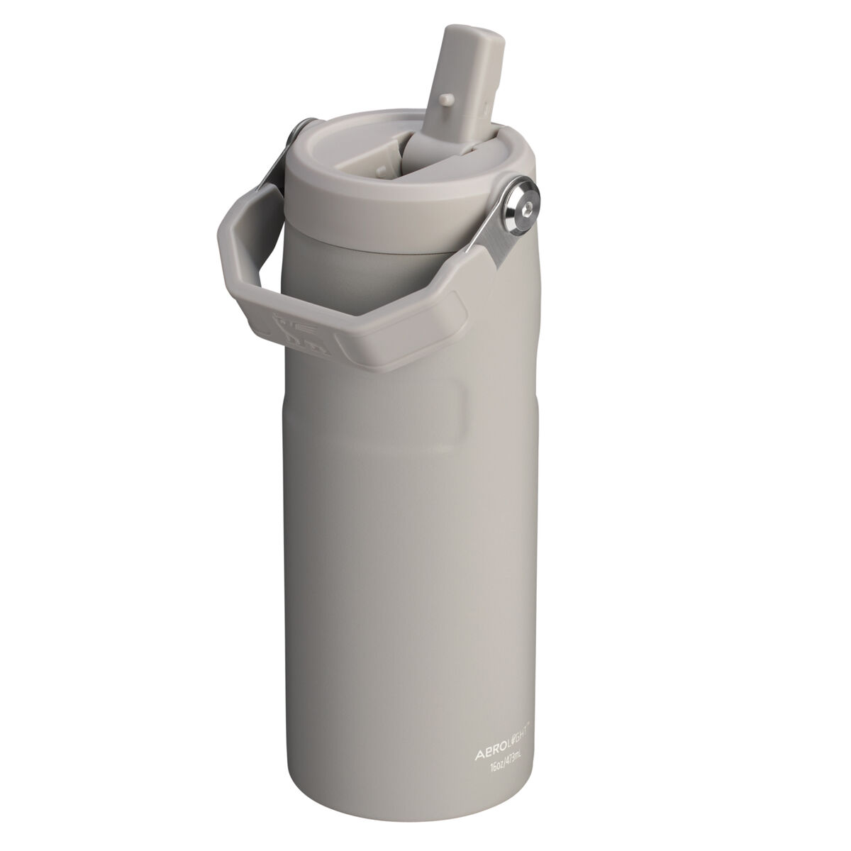IceFlow Flip Straw vattenflaska 0,47 liter, ash