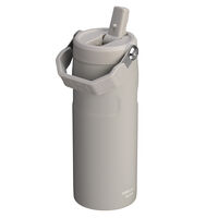 IceFlow Flip Straw vattenflaska 0,47 liter, ash