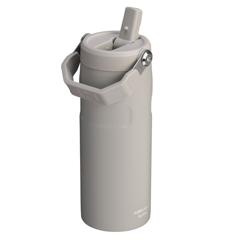 IceFlow Flip Straw vattenflaska 0,47 liter, ash