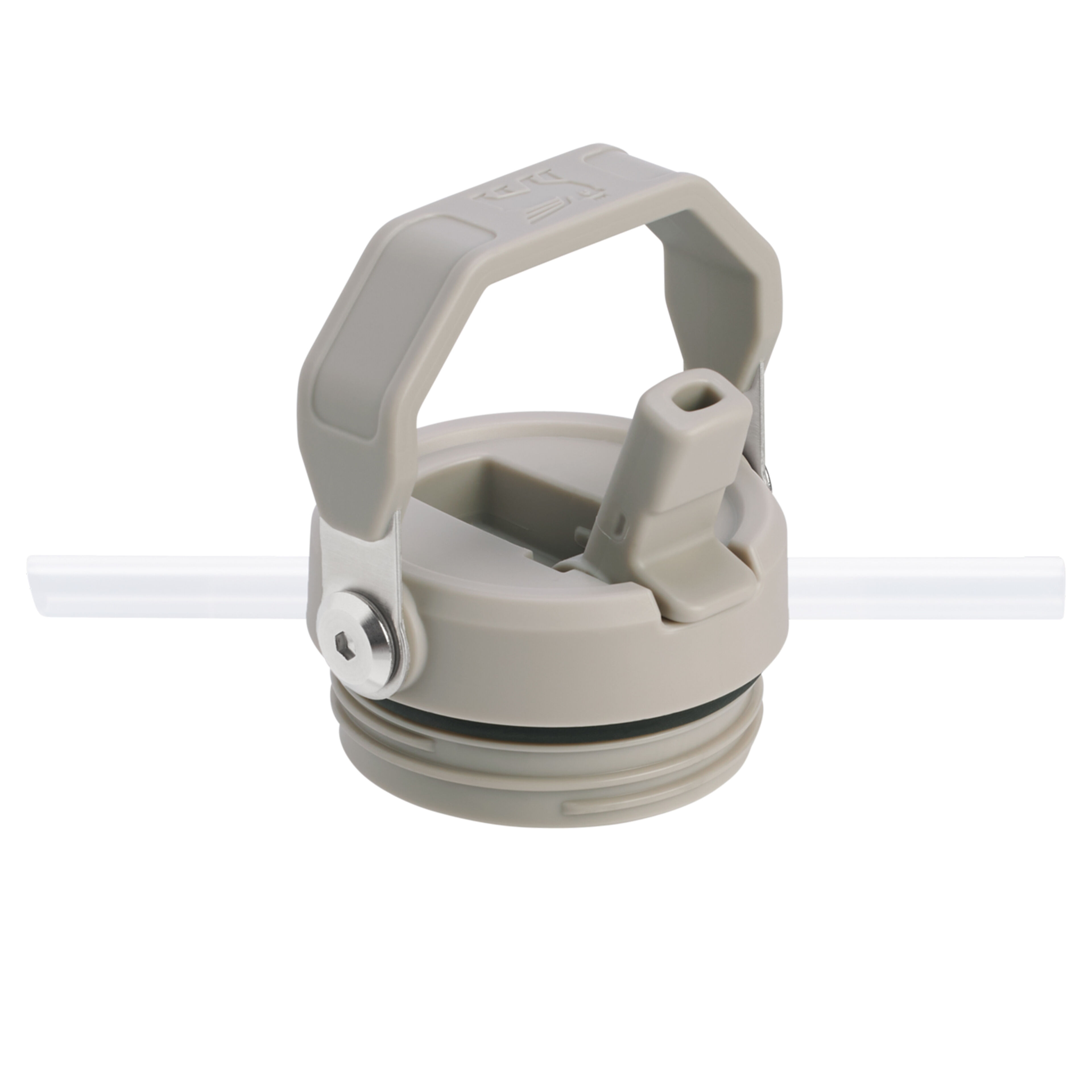 IceFlow Flip Straw vattenflaska 0,47 liter, ash