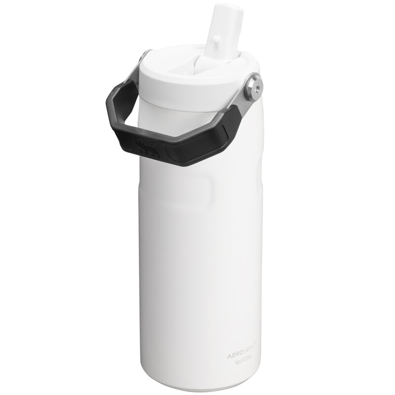IceFlow Flip Straw vattenflaska 0,47 liter, chalk