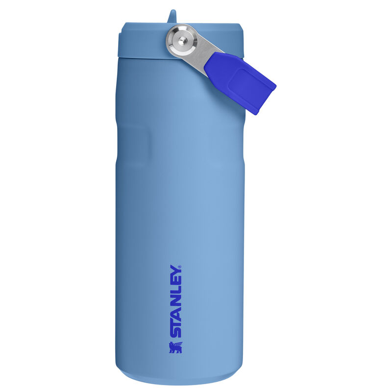IceFlow Flip Straw vattenflaska 0,47 liter, blue sky