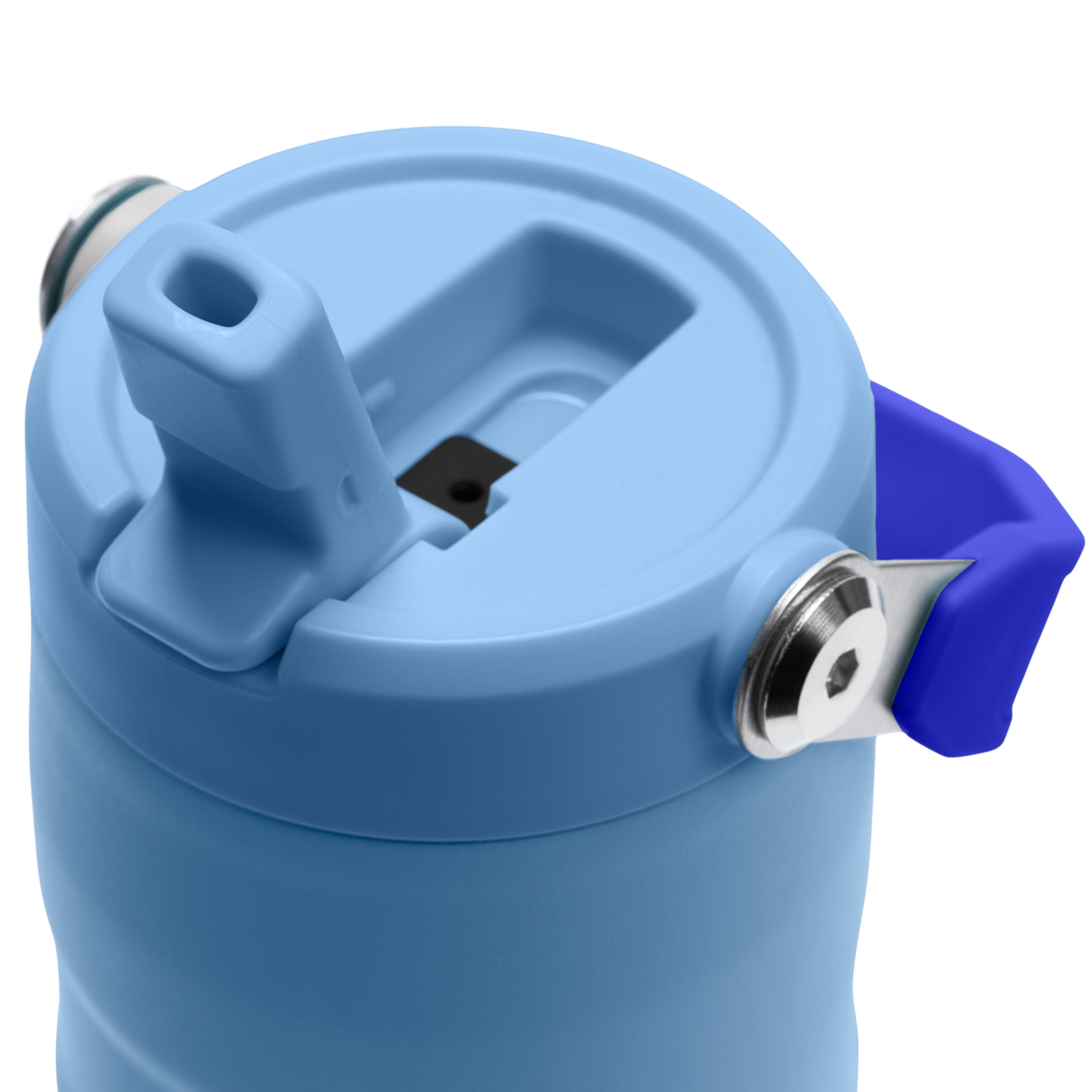 IceFlow Flip Straw vattenflaska 0,47 liter, blue sky