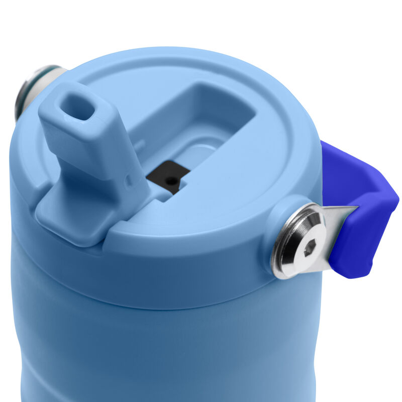 IceFlow Flip Straw vattenflaska 0,47 liter, blue sky