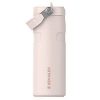 IceFlow Flip Straw vattenflaska 0,47 liter, rose quartz