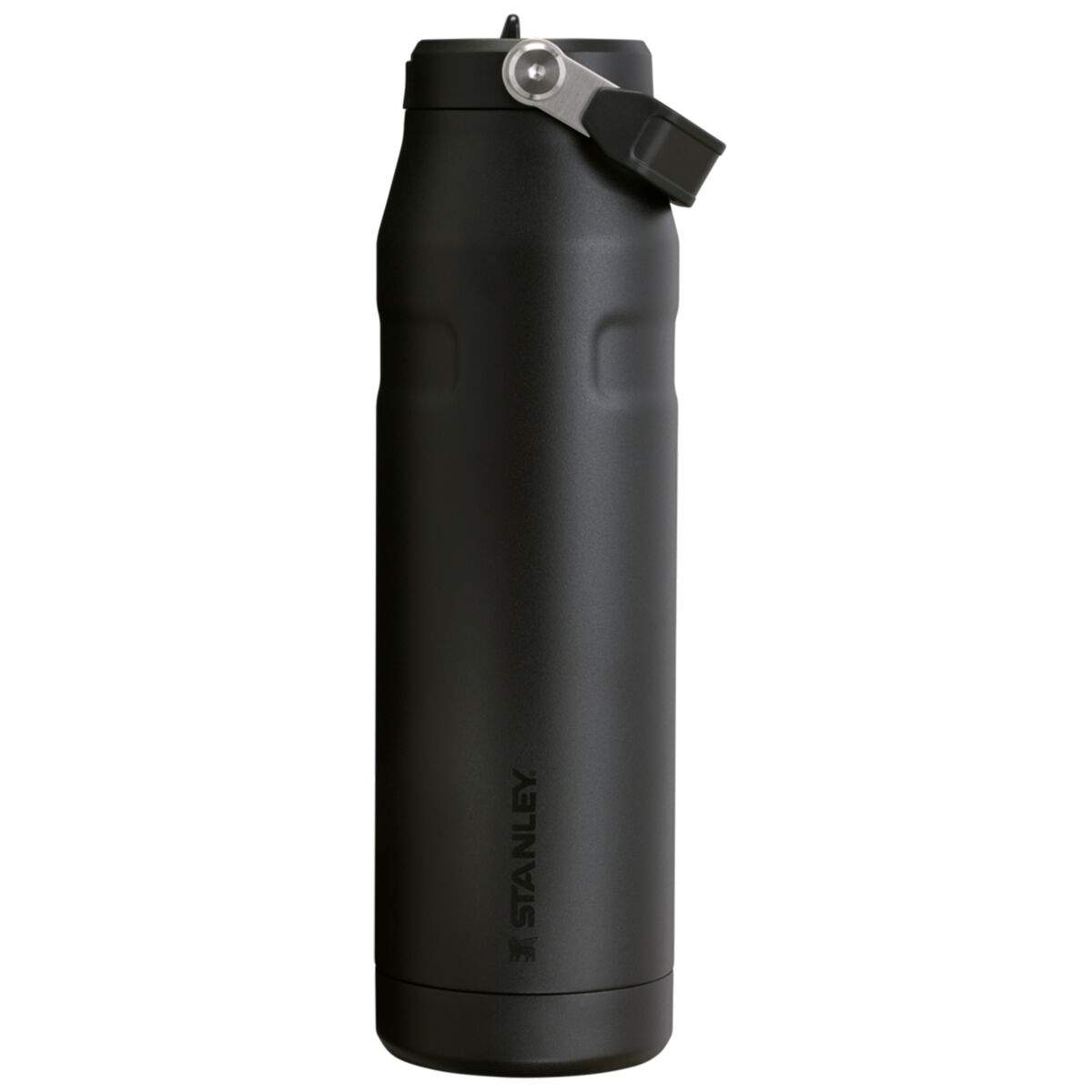 IceFlow Flip Straw flaske 1,06 liter, svart