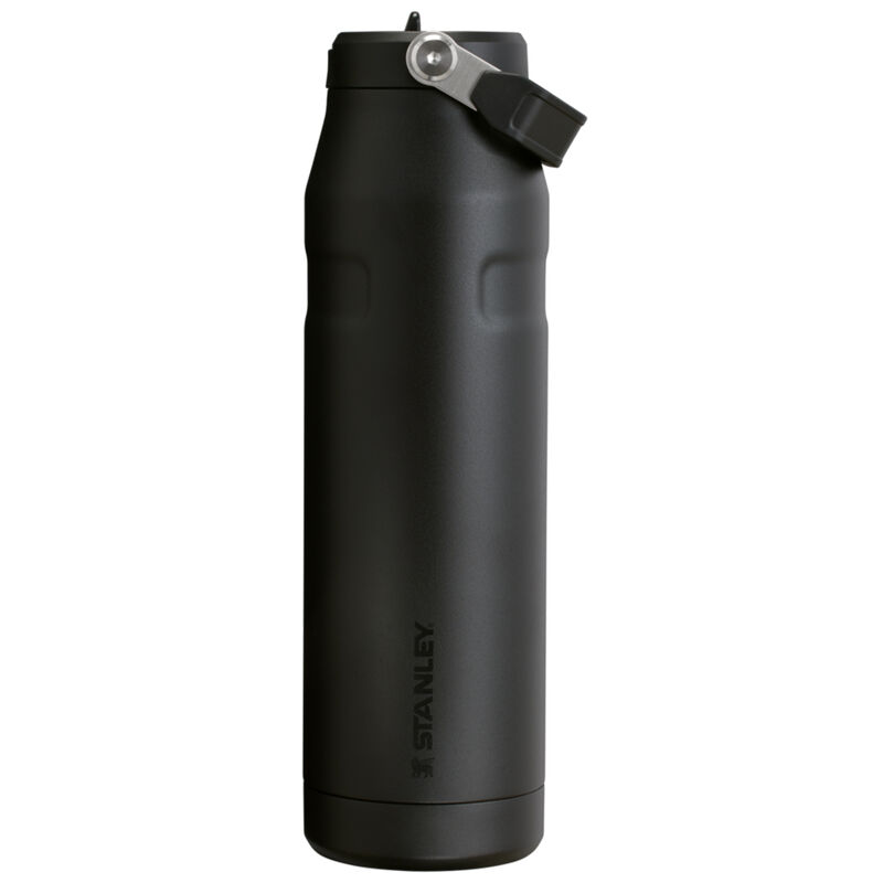 IceFlow Flip Straw vattenflaska 1,06 liter, svart