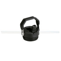 IceFlow Flip Straw vattenflaska 1,06 liter, svart