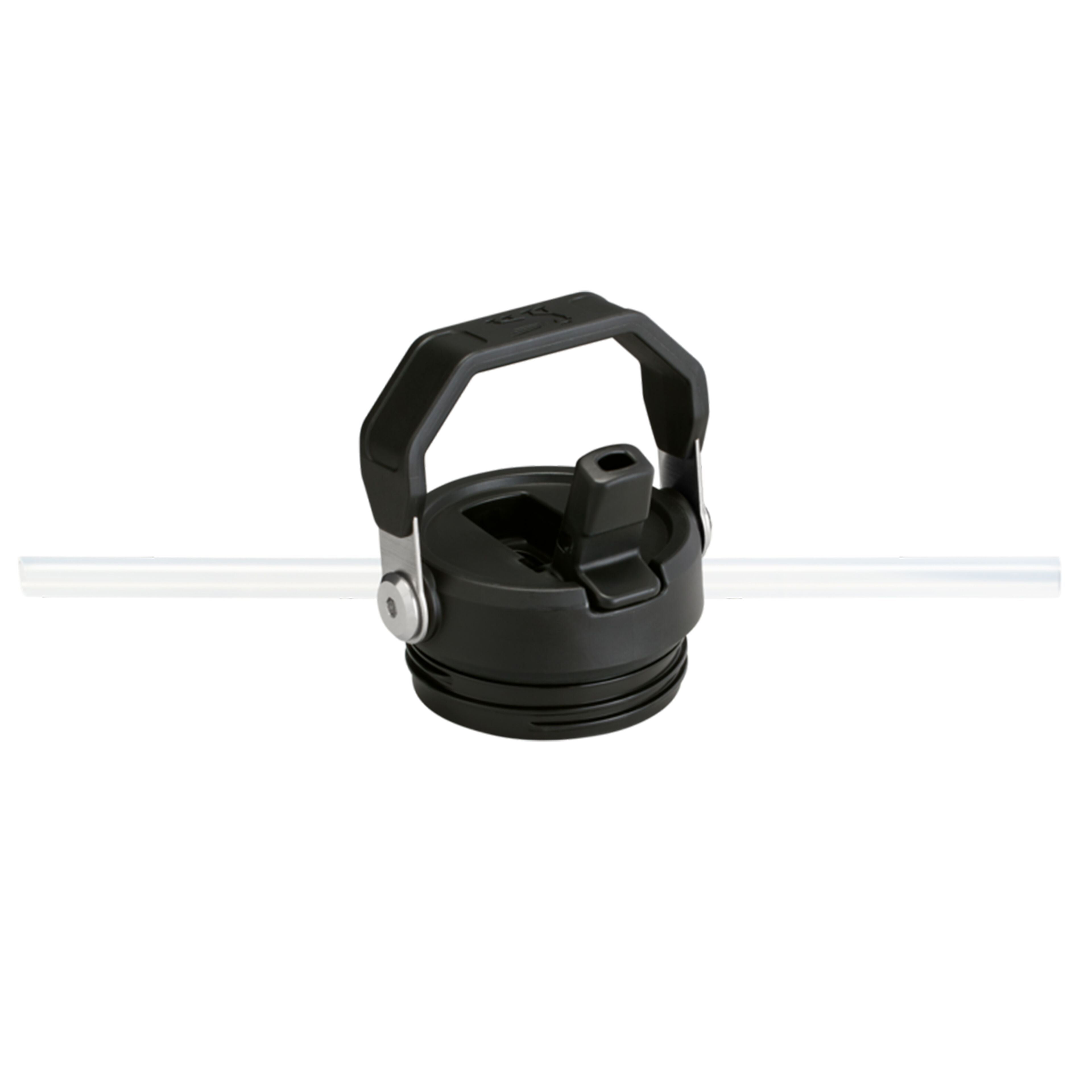 IceFlow Flip Straw vattenflaska 1,06 liter, svart