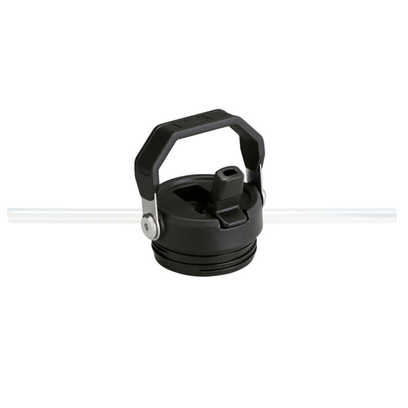 IceFlow Flip Straw vattenflaska 1,06 liter, svart