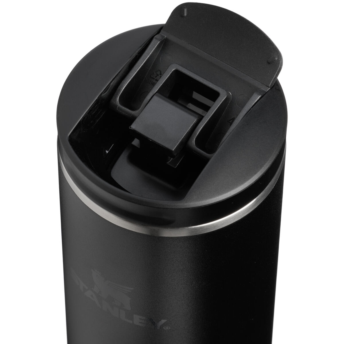 Transit Fliptop termosmugg 0,47 liter, svart