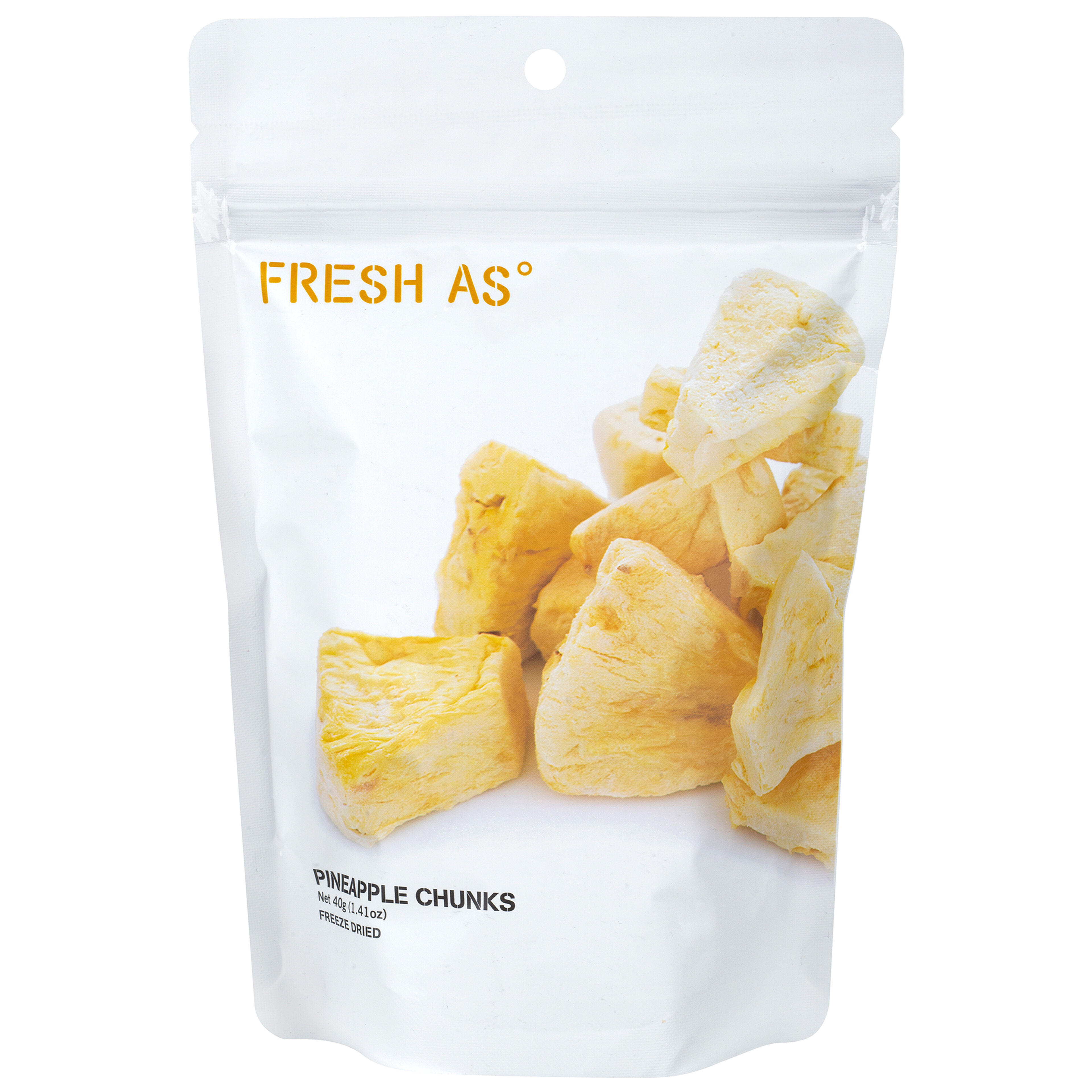 Frystørrede ananasstykker 40 g