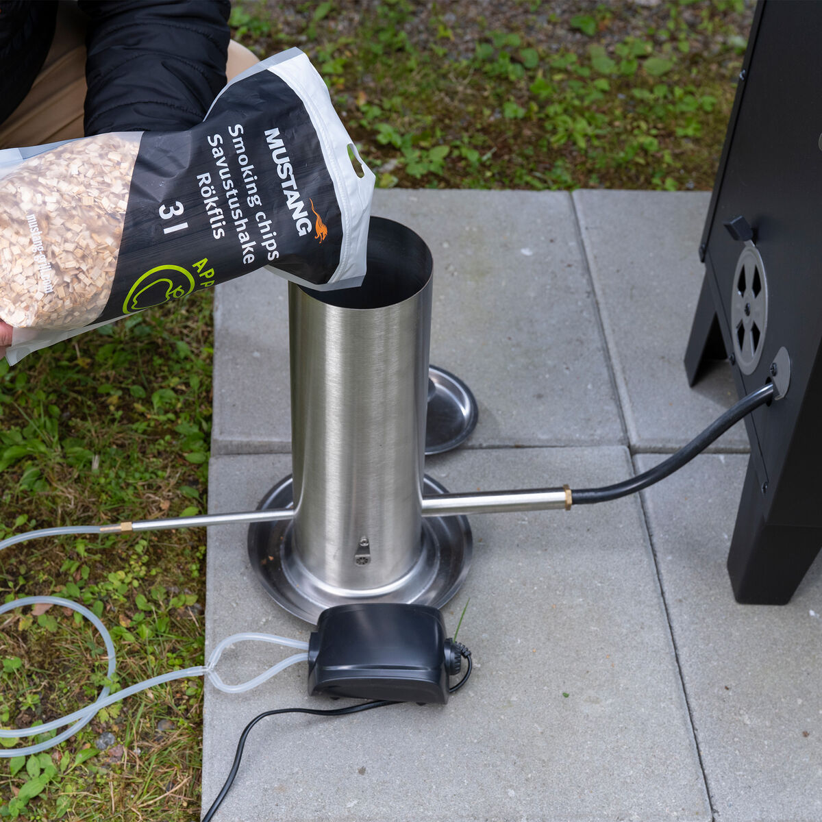 Røggenerator til koldrøgning L