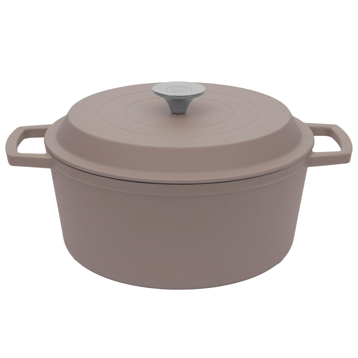 Gjutjärnsgryta 5 liter, matt beige