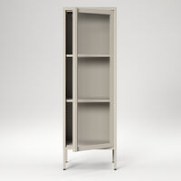 Department Store vitrineskab 50 x 150 cm, Pebble Grey