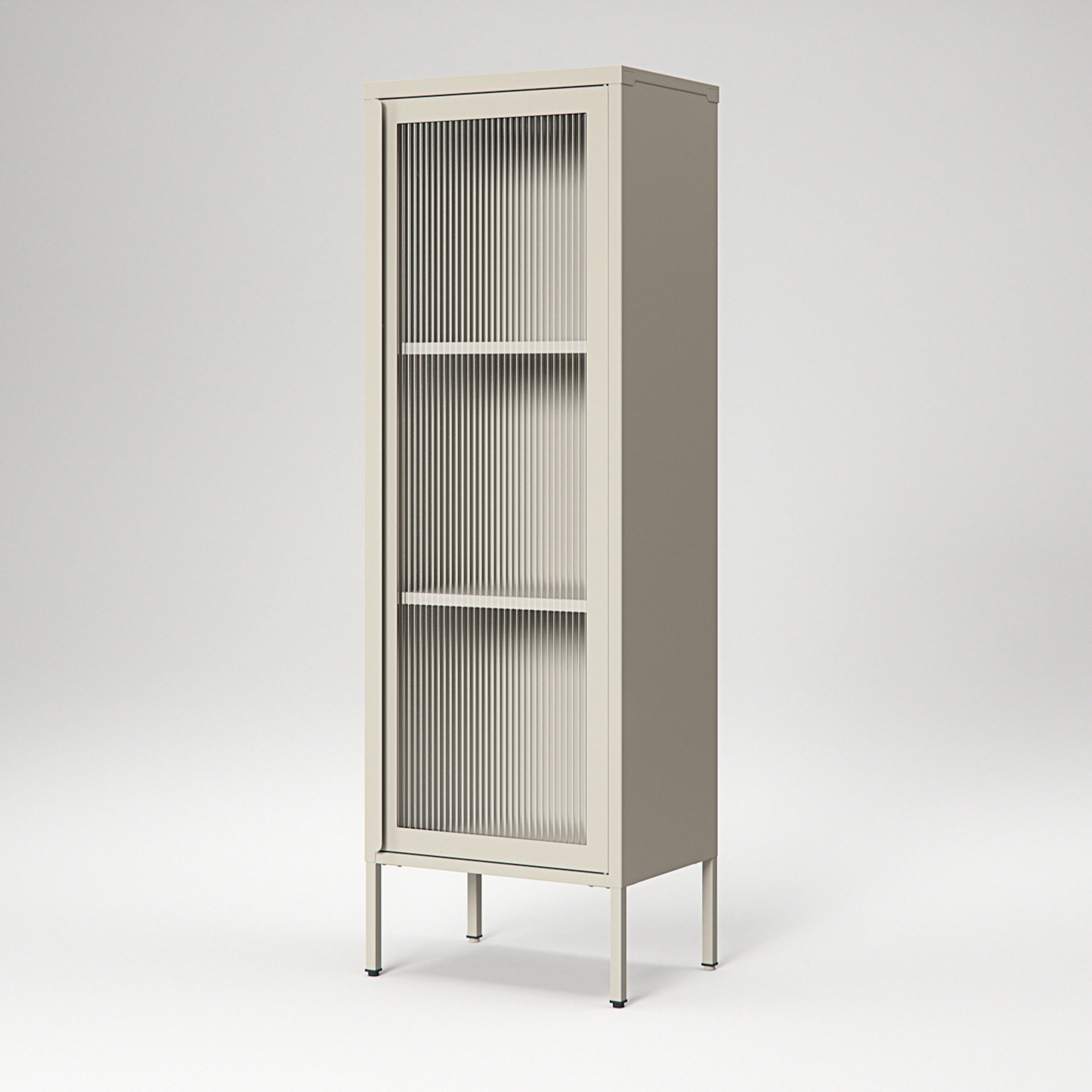 Department Store vitrineskab 50 x 150 cm, Pebble Grey