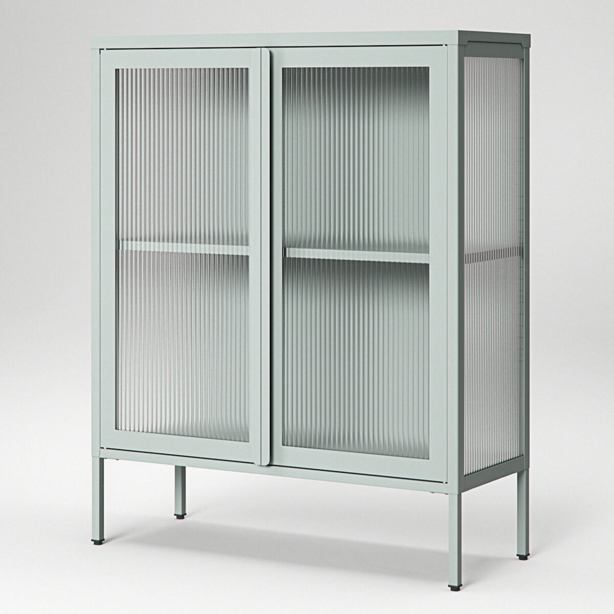 Department Store vitrineskap 90 x 110 cm, slate grey