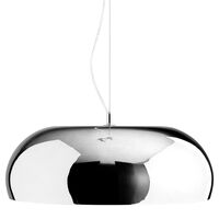 Decotique Deco Disco loftpendel, krom