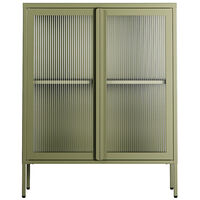 Department Store vitrineskap 90 x 110 cm, moss green