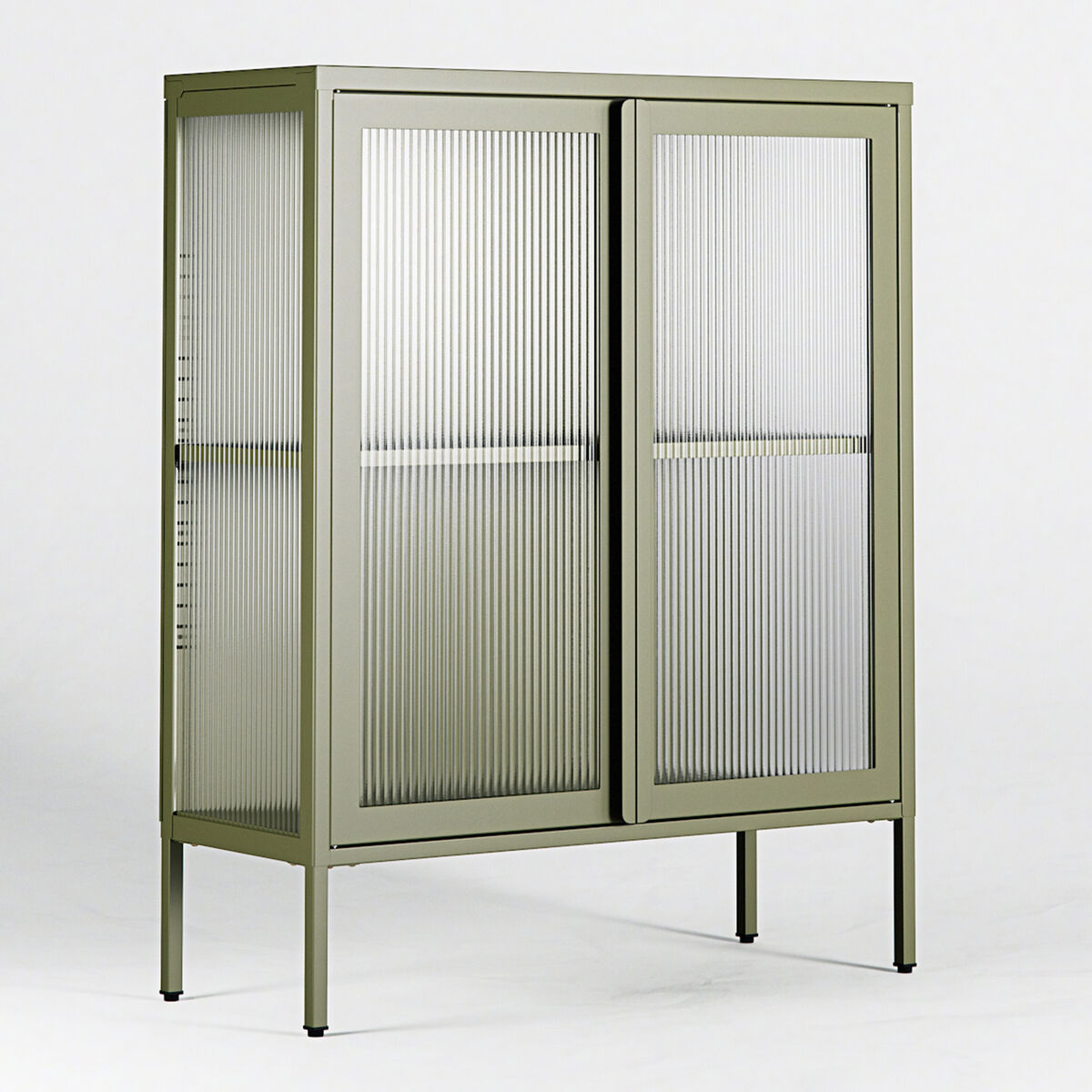 Department Store vitrineskap 90 x 110 cm, moss green