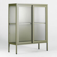 Department Store vitrineskap 90 x 110 cm, moss green