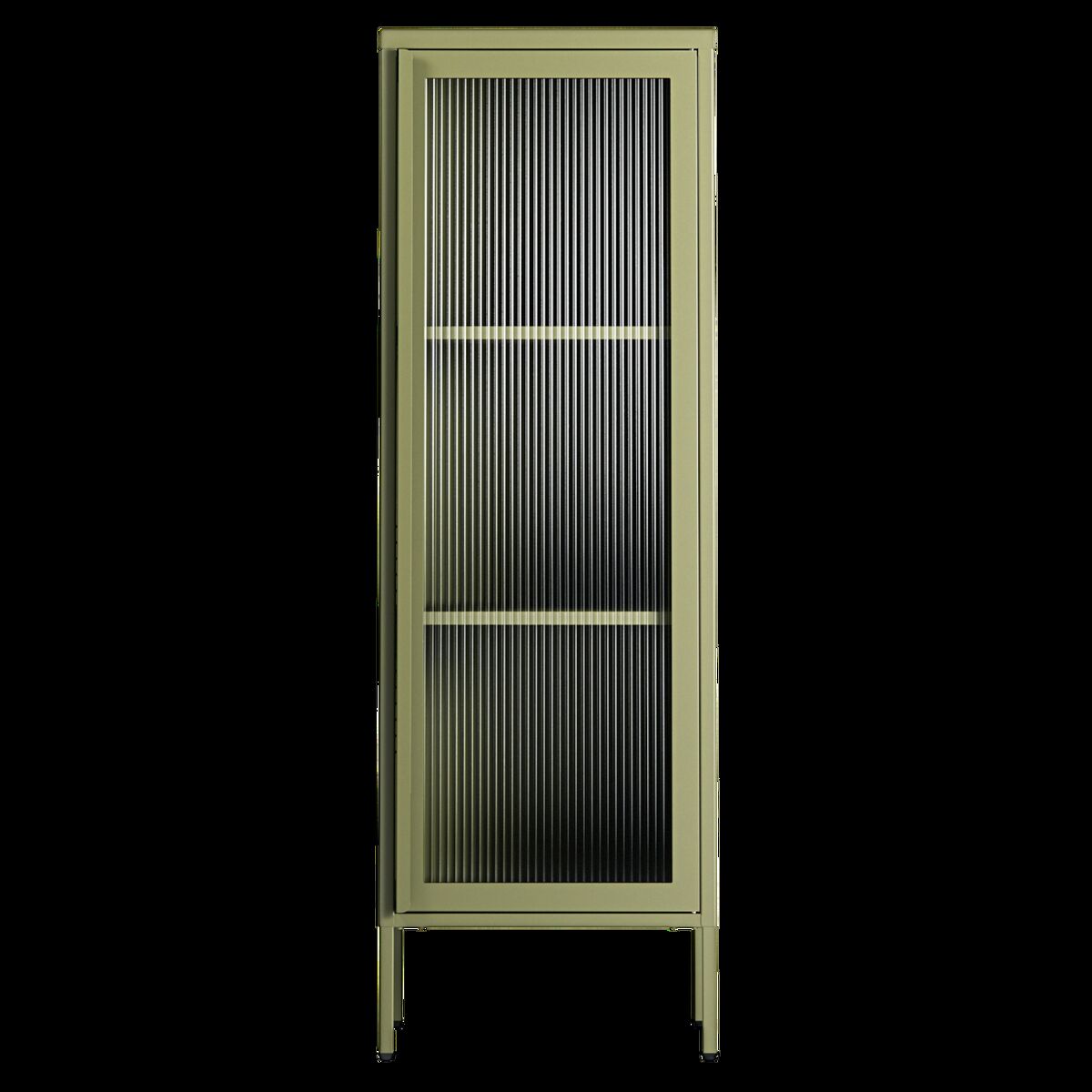 Department Store vitrineskab 50 x 150 cm, mosgrøn