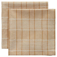 Decotique Rita serviet 45 x 45 cm, 2-pak, beige