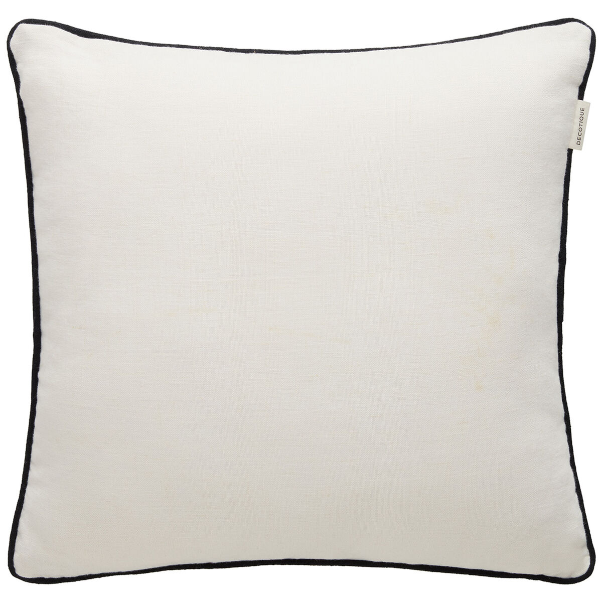 Decotique Soft pude 50 x 50 cm, offwhite/sort