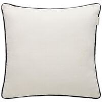 Decotique Soft pude 50 x 50 cm, offwhite/sort