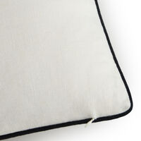 Decotique Soft pude 50 x 50 cm, offwhite/sort