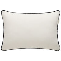 Decotique Soft pude 40 x 60 cm, offwhite/sort