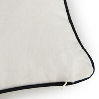 Decotique Soft pude 40 x 60 cm, offwhite/sort