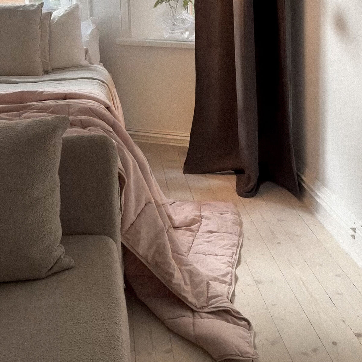 Decotique Luna pläd 200 x 140 cm, beige