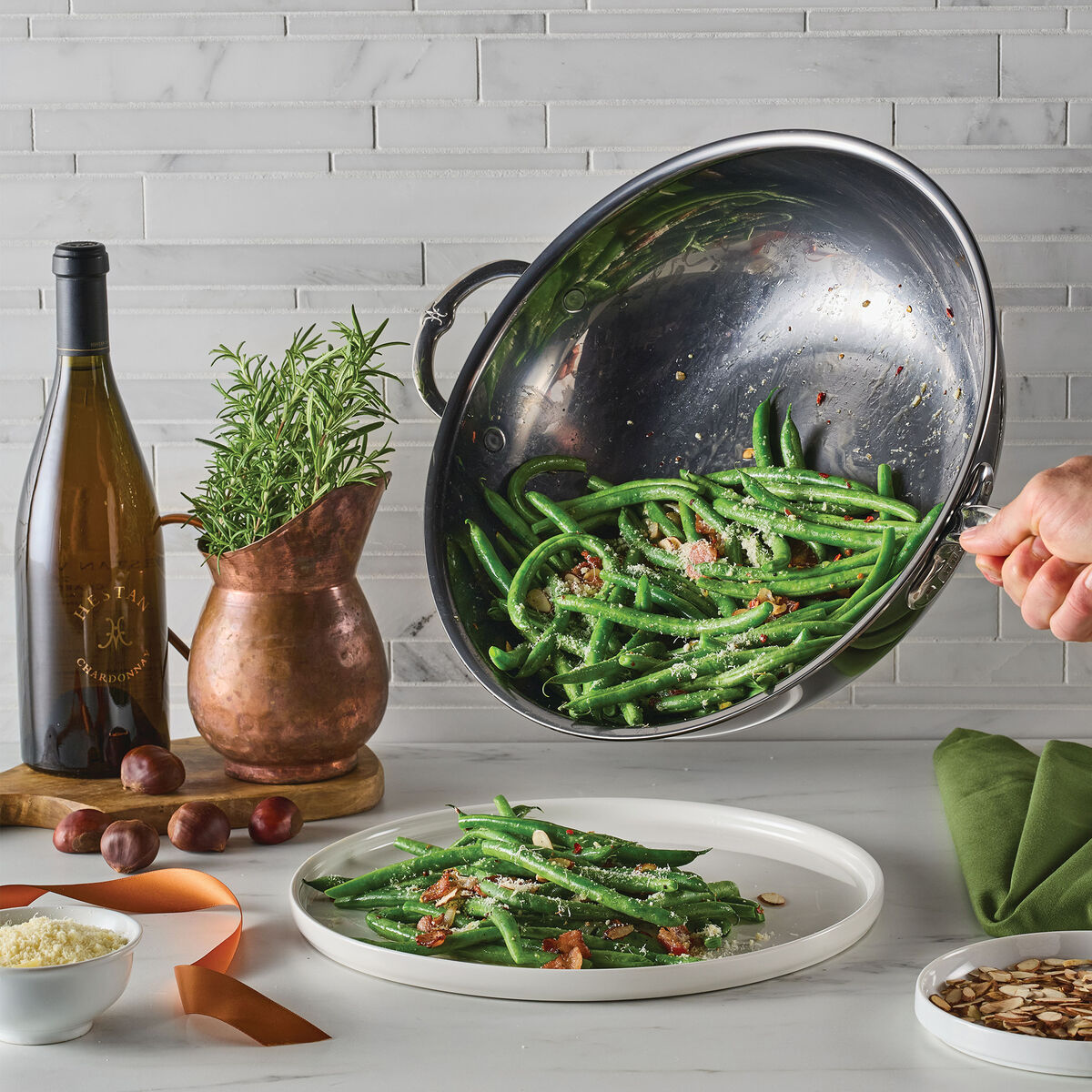 NanoBond wok 36 cm / 7,2 l