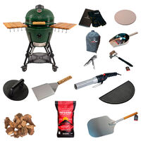 Kamado Sumo Large Gen 2 kamadogrill med stort grillpaket, grön